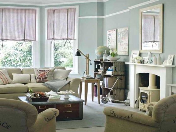 Vintage-Style Living Room Design - SimDreamHomes