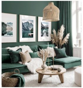 Green Living Room Ideas - Pretty Ways to Bring Fresh and Contemporary