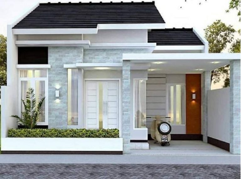 In Front of The Minimalist House That You Dream Of - SimDreamHomes